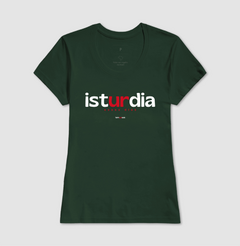 ISTURDIA – Camiseta Algodão 30.1 (Cores Escuras – Masculina e Feminina) - loja online