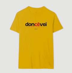 DONCÊVEI – Camiseta Algodão 30.1 (Cores Claras – Masculina e Feminina)