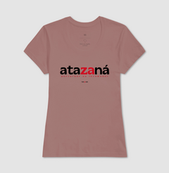 ATAZANÁ – Camiseta Algodão 30.1 (Cores Claras – Masculina e Feminina) na internet