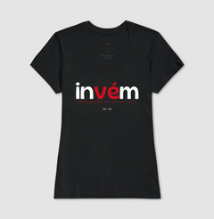 INVÉM – Camiseta Algodão 30.1 (Cores Escuras – Masculina e Feminina) - Tem Qui Usá