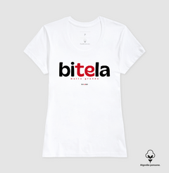 BITELA – Camiseta Algodão Peruano (Branca – Masculina e Feminina) na internet