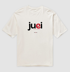 JUEI – Camiseta Oversized Unissex (Off White e Areia) na internet