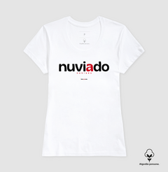 NUVIADO – Camiseta Algodão Peruano (Branca – Masculina e Feminina) na internet