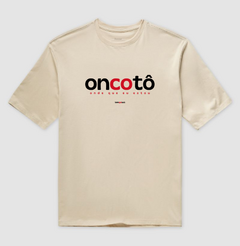 ONCOTÔ – Camiseta Oversized Unissex (Off White e Areia) - comprar online