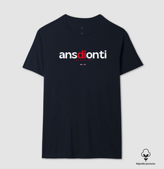 ANSDIONTI – Camiseta Algodão Peruano (Cores Escuras – Masculina e Feminina) - loja online