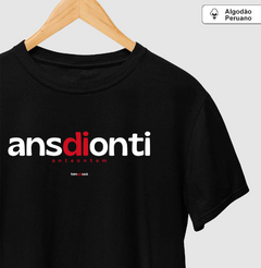 ANSDIONTI – Camiseta Algodão Peruano (Cores Escuras – Masculina e Feminina) - comprar online