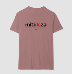MITIDEZA – Camiseta Algodão 30.1 (Cores Claras – Masculina e Feminina) - comprar online