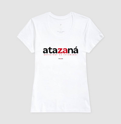 ATAZANÁ – Camiseta Algodão 30.1 (Cores Claras – Masculina e Feminina) - Tem Qui Usá