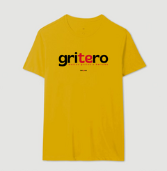GRITERO – Camiseta Algodão 30.1 (Cores Claras – Masculina e Feminina)