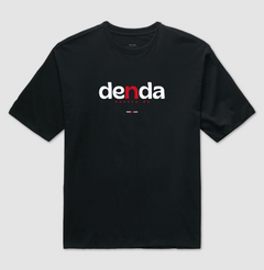 DENDA – Camiseta Oversized Unissex (Preta)