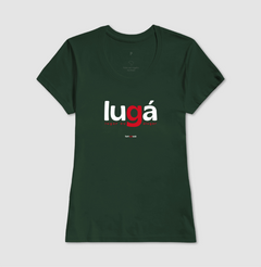 LUGÁ – Camiseta Algodão 30.1 (Cores Escuras – Masculina e Feminina) - loja online