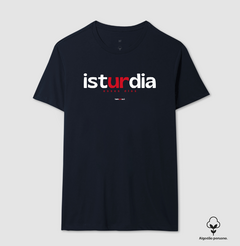 ISTURDIA – Camiseta Algodão Peruano (Cores Escuras – Masculina e Feminina) - loja online