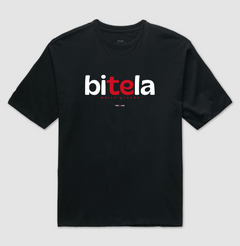 BITELA – Camiseta Oversized Unissex (Preta) - comprar online