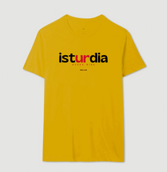 ISTURDIA – Camiseta Algodão 30.1 (Cores Claras – Masculina e Feminina)