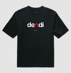 DENDI – Camiseta Oversized Unissex (Preta) - comprar online