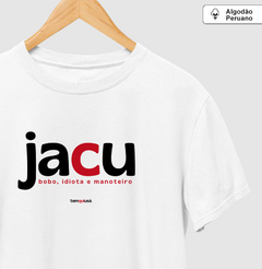 JACU – Camiseta Algodão Peruano (Branca – Masculina e Feminina) - comprar online