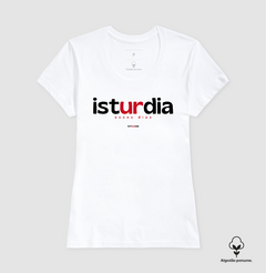 ISTURDIA – Camiseta Algodão Peruano (Branca – Masculina e Feminina) na internet