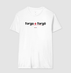 FORGO E FORGÔ – Camiseta Algodão 30.1 (Cores Claras – Masculina e Feminina) na internet