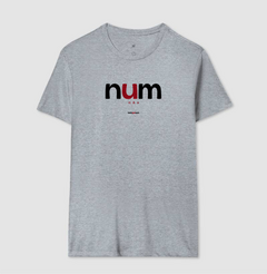 NUM – Camiseta Algodão 30.1 (Cores Claras – Masculina e Feminina) na internet