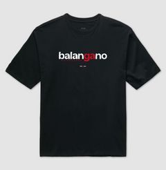 BALANGANO – Camiseta Oversized Unissex (Preta)