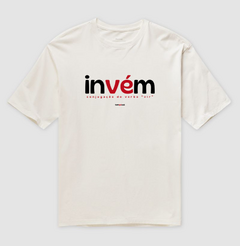 INVÉM – Camiseta Oversized Unissex (Off White e Areia) na internet