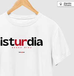 ISTURDIA – Camiseta Algodão Peruano (Branca – Masculina e Feminina) - comprar online