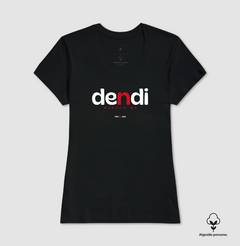 DENDI – Camiseta Algodão Peruano (Cores Escuras – Masculina e Feminina) - Tem Qui Usá