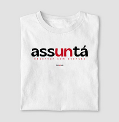 ASSUNTÁ – Camiseta Algodão 30.1 (Cores Claras – Masculina e Feminina) - comprar online