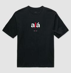 ALÁ – Camiseta Oversized Unissex (Preta) - comprar online