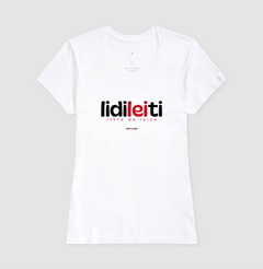 LIDILEITI – Camiseta Algodão 30.1 (Cores Claras – Masculina e Feminina) - Tem Qui Usá
