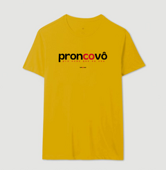PRONCOVÔ – Camiseta Algodão 30.1 (Cores Claras – Masculina e Feminina)