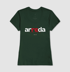 ARREDA – Camiseta Algodão 30.1 (Cores Escuras – Masculina e Feminina) - loja online