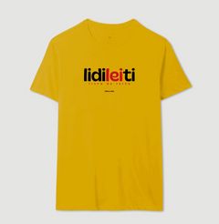 LIDILEITI – Camiseta Algodão 30.1 (Cores Claras – Masculina e Feminina)
