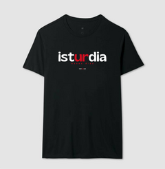 ISTURDIA – Camiseta Algodão 30.1 (Cores Escuras – Masculina e Feminina) na internet