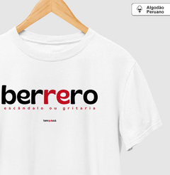 BERRERO – Camiseta Algodão Peruano (Branca – Masculina e Feminina) - comprar online