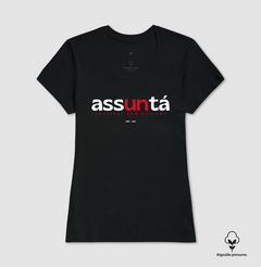ASSUNTÁ – Camiseta Algodão Peruano (Cores Escuras – Masculina e Feminina) na internet