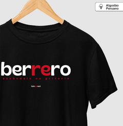 BERRERO – Camiseta Algodão Peruano (Cores Escuras – Masculina e Feminina) - comprar online