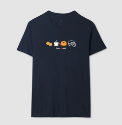 Delícias Mineiras Camiseta Algodão 30.1 Cores Escuras - comprar online