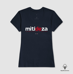 MITIDEZA – Camiseta Algodão Peruano (Cores Escuras – Masculina e Feminina) na internet
