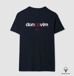 DONCOVIM – Camiseta Algodão Peruano (Cores Escuras – Masculina e Feminina) - loja online