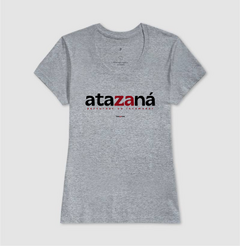 ATAZANÁ – Camiseta Algodão 30.1 (Cores Claras – Masculina e Feminina) - loja online