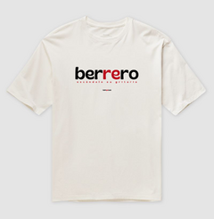 BERRERO – Camiseta Oversized Unissex (Off White e Areia) na internet