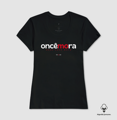 ONCÊMORA – Camiseta Algodão Peruano (Cores Escuras – Masculina e Feminina) - Tem Qui Usá