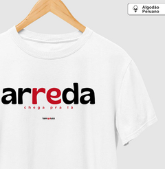ARREDA – Camiseta Algodão Peruano (Branca – Masculina e Feminina) - comprar online