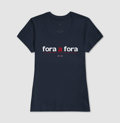 Imagem do FORA A FORA – Camiseta Algodão 30.1 (Cores Escuras – Masculina e Feminina)