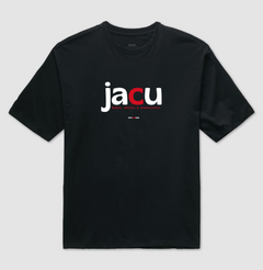JACU – Camiseta Oversized Unissex (Preta)