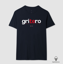 GRITERO – Camiseta Algodão Peruano (Cores Escuras – Masculina e Feminina) - loja online