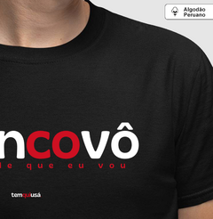 PRONCOVÔ – Camiseta Algodão Peruano (Cores Escuras – Masculina e Feminina) - comprar online