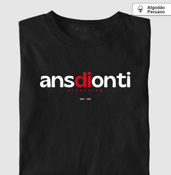 ANSDIONTI – Camiseta Algodão Peruano (Cores Escuras – Masculina e Feminina) - comprar online