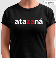 ATAZANÁ – Camiseta Algodão Peruano (Cores Escuras – Masculina e Feminina) - comprar online